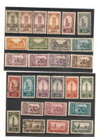 MAROC ANNÉE 1923/27 N°98/122* Et Oblitérés Cote : 16,00 €+ - Unused Stamps