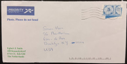 DM)1998, SWITZERLAND, LETTER SENT TO U.S.A, AIR MAIL, PRIORITY, WITH PORCELAIN STAMP, INTERNATIONAL EXPRESS MAIL, ADHESI - Sonstige & Ohne Zuordnung