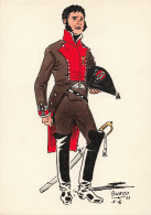 UNIFORME - ESPAGNE - COLONEL REGIMENT Des GRENADERS De CASTILLE - 1811 - ILLUSTRATEUR; BUENO - CARTE ( 9 X 12,8 Cm) - Uniformes