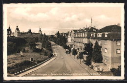 AK Bad Wildungen, Sanatorium Helenenquelle Und Hotel Fürstenhof  - Bad Wildungen