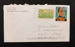 DM)2000, USA, LETTER CIRCULATED IN THE U.S.A, WITH MARINA, JONES AND BARRY STAMPS, CLASSIC HORROR CINEMA, FILMS AND THEI - Otros & Sin Clasificación