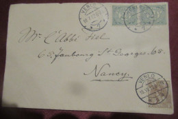 PAYS BAS Lettre 1912 De Venlo Pour Nancy - Lettres & Documents