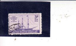 STATI UNITI  1944 - Yvert  476° - Traversata - Used Stamps