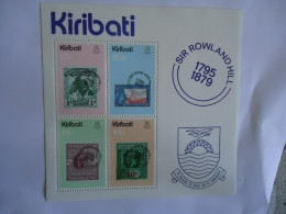 KIRIBATI  MNH   SHEET  PHILATELIE SIR ROWLAND HILL STAMPS 1979 - Kiribati (1979-...)