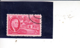 STATI UNITI  1945 - Yvert  483° -  Roosvelt - Used Stamps