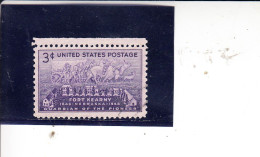 STATI UNITI  1948 - Yvert  522° - Fort  Kearny - Used Stamps