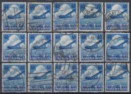 ⁕ Germany, Deutsches Reich 1936 ⁕ Lufthansa Mi.603 X15 ⁕ 15v Used - Gebraucht