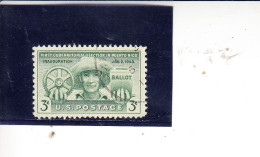 STATI UNITI  1949 - Yvert  534° - Puertorico - Used Stamps