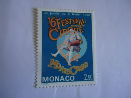 MONACO STAMPS MNH  1992  FESTIVAL    CIRQUE - Autres & Non Classés