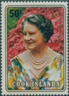Cook Islands 1980 SG701 50c Queen Mother MNH - Islas Cook