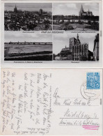 Stralsund Rügendamm, Marienkiche, Rathaus Ansichtskarte  1959 - Stralsund
