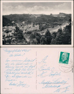 Bad Schandau Panorama-Ansicht 1963 - Bad Schandau