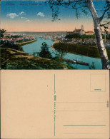 Meißen Panorama-Ansicht Ansichtskarte 1910 - Meissen
