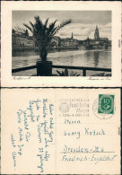 Ansichtskarte Frankfurt Am Main Mainpartie Mit Dom 1951 - Frankfurt A. Main