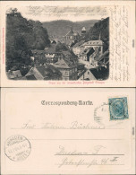 Ansichtskarte Ansichtskarte Graupen Krupka Straßenpartie 1904  - Tchéquie