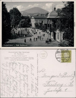 Ansichtskarte Bad Salzbrunn Szczawno-Zdrój Kurparkhotel 1932  - Polen