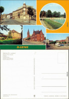 Dahme (Mark) Wilhelm-Pieck-Straße, Freibad, Krankenhaus, Postamt Rathaus,  1982 - Dahme