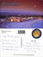 Postcard Santa Cruz Beach Scene By Moonlight, Strand Partie 2005 - Sonstige & Ohne Zuordnung