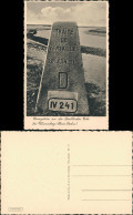 Postcard Weißenberg (bei Stuhm) Biała Góra Grenzstein 1932 - Pommern