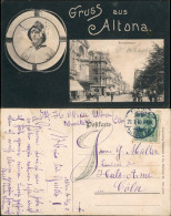 Ansichtskarte Altona-Hamburg 2 Bild: Königstraße, Seemann 1910 - Altona