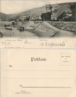 Ansichtskarte Rüdesheim (Rhein) Stadt Und Straßenpartie 1908 - Ruedesheim A. Rh.