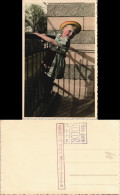 Ansichtskarte  Menschen/Soziales Leben - Kinder Mode Fotokunst Coloriert 1932 - Abbildungen
