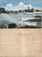 Ansichtskarte Hameln Partie Am Lachs-Fangwehr 1913 - Hameln (Pyrmont)