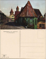 Ansichtskarte Dinkelsbühl Partie An Der Stadtmauer, Drei-Königskapelle 1910 - Dinkelsbühl