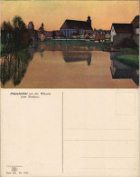 Ansichtskarte Dinkelsbühl Teilansicht Von Der Wörnitz (von Nordost) 1910 - Dinkelsbühl