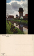 Ansichtskarte Dinkelsbühl Bäurlin's Turm Und Stadtmühle 1910 - Dinkelsbühl