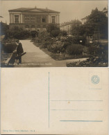 St. Gallen San Gallo // St-Gall Museum Mit Botanischem Garten Echtfoto-AK 1920 - Sonstige & Ohne Zuordnung