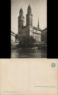 Ansichtskarte Zürich Partie Am Münster Grossmünster 1925 - Otros & Sin Clasificación