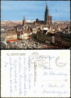 Straßburg Strasbourg Stadt Panorama Place Kleber Und Kathedrale 1966 - Strasbourg