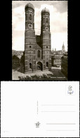 Ansichtskarte München Frauenkirche Gesamtansicht 1960 - Muenchen