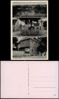Giersleben-Saale-Wipper 3-Bild-AK Denkmal, Straßenansicht, Pfarrhaus  1910 - Altri & Non Classificati