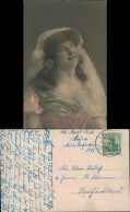 Ansichtskarte  Menschen / Soziales Leben - Frau Mit Perlenschmuck 1910 - Personen