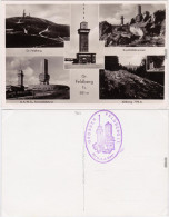 Feldberg Großer Feldberg, UKWS Fernmeldeturm, Brunnhildisbrunnen 1965 - Feldberg