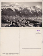Foto Ansichtskarte Innsbruck Panorama Vom Berg Isel Mit Nordkette Tirol 1930 - Innsbruck