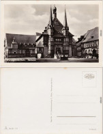 Wernigerode Partie Am Rathaus Ansichtskarte 1953 - Altri & Non Classificati