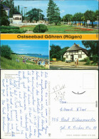 Ansichtskarte Göhren (Rügen) Strandpromenade, Strand, Heimatmuseum 1980 - Göhren
