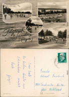 Ansichtskarte Schneeberg (Erzgebirge) Filzteich - Parkplatz, Gaststätte 1966 - Schneeberg