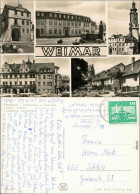 Weimar Schlossportal, Goethehaus Am Frauenplan, Stadtschloss, Marktplatz 1970 - Weimar