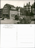 Ansichtskarte Frankenberg (Eder) Markt Hotel Ortwein VW Käfer 1963 - Frankenberg (Eder)