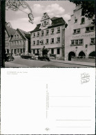 Ansichtskarte Rothenburg Ob Der Tauber Hotel Eisenhut, Autos 1962 - Rothenburg O. D. Tauber