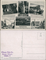 Ansichtskarte Höxter (Weser) MB: Denkmal, Stadt, Schloß 1940 - Höxter