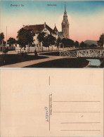 Ansichtskarte Coswig (Sachsen) Wettinplatz 1908 - Coswig