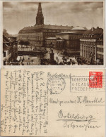 Postcard Kopenhagen København Straßenpartie 1928 - Dinamarca