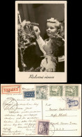 Ansichtskarte  Weihnachten - Christmas Tschechien Ceska - Kinder Baum 1954 - Altri & Non Classificati