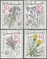 CZECHOSLOVAKIA STAMPS 1979, SET OF 4, FLORA, MNH - Unused Stamps