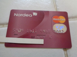 Estonia Bank Card - Cartes De Crédit (expiration Min. 10 Ans)